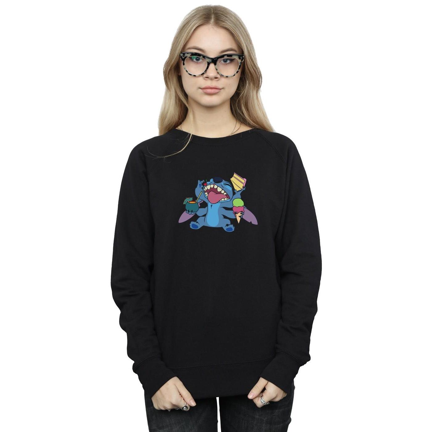 Disney  Sweatshirt Lilo And Sitch Munchies 