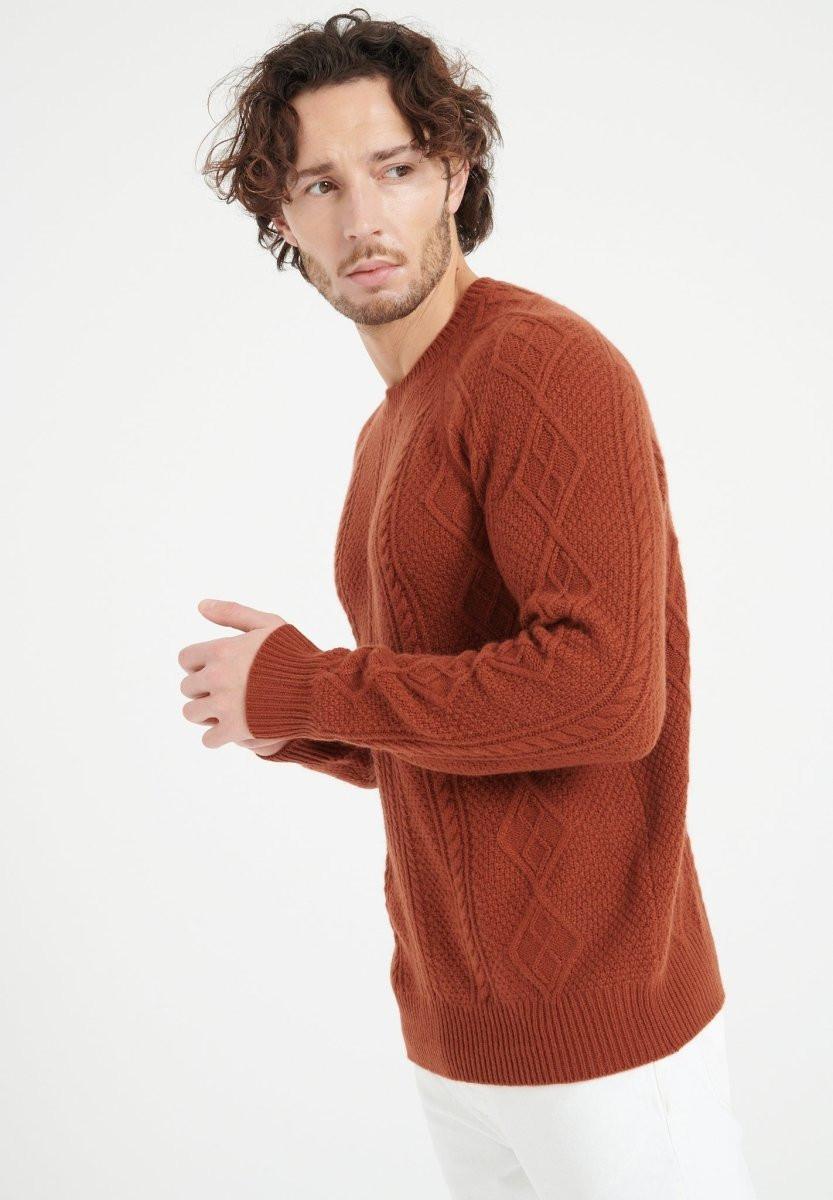 Studio Cashmere8  ZACH 1 Pull col rond 6 fils - 100% cachemire 