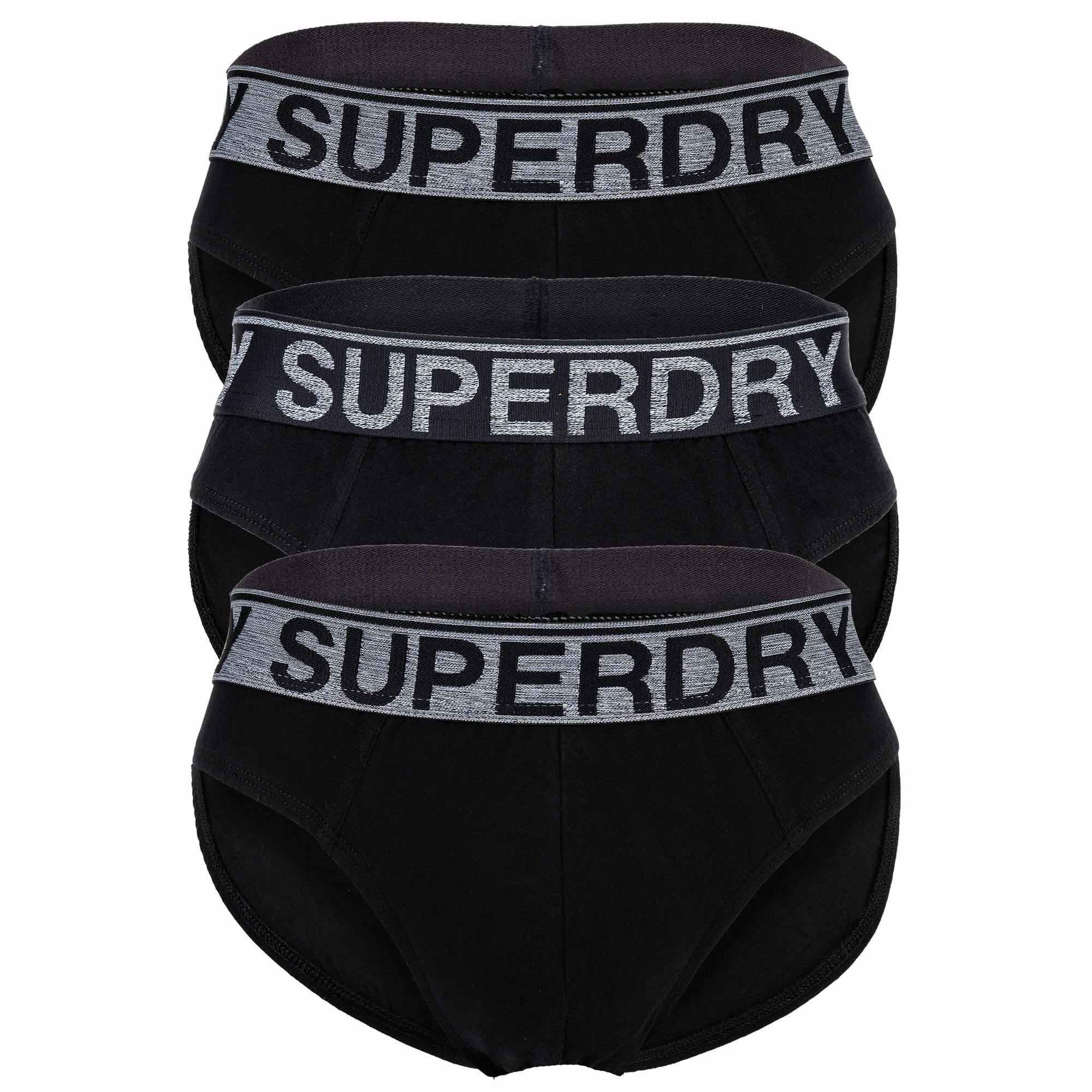 Superdry  Slip  Stretch-BRIEF TRIPLE PACK 