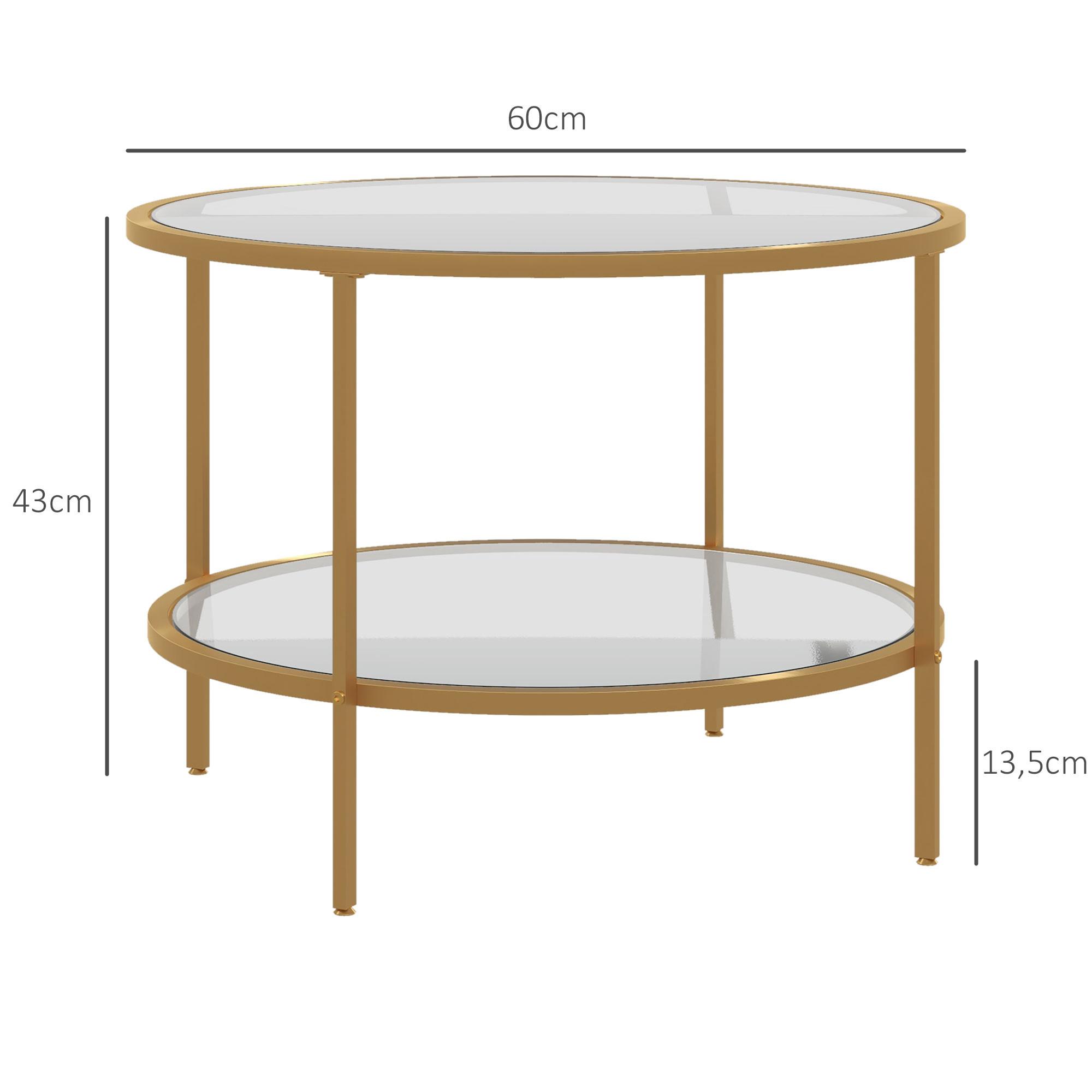 HOMCOM Table d'appoint  