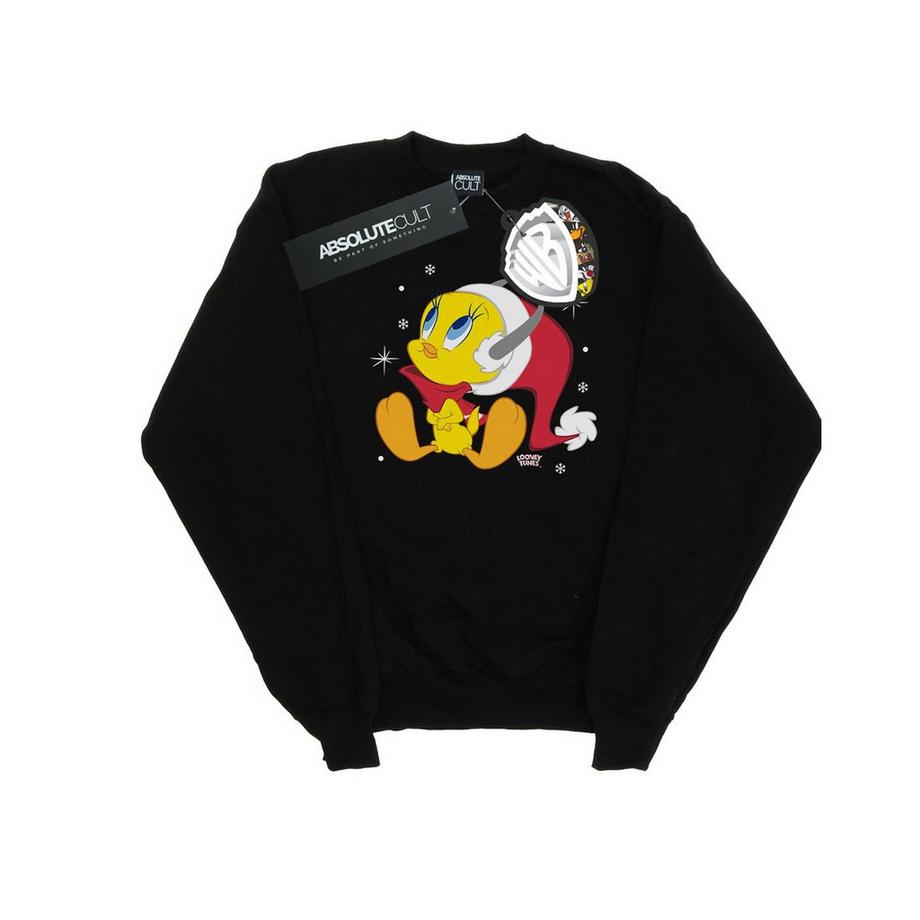 LOONEY TUNES Tweety Bird Sweatshirt Noël  