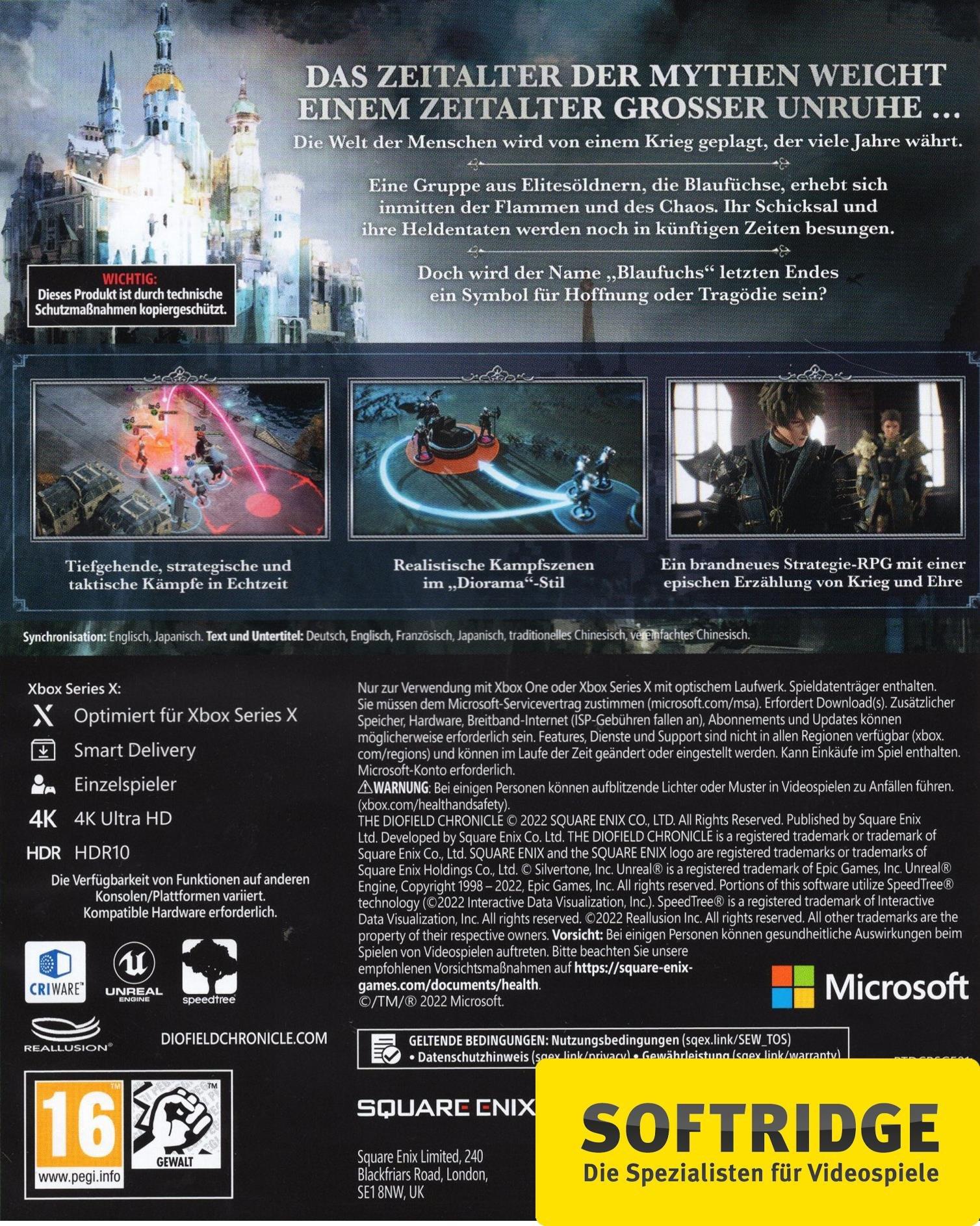 Square Enix  The Diofield Chronicle (Smart Delivery) 