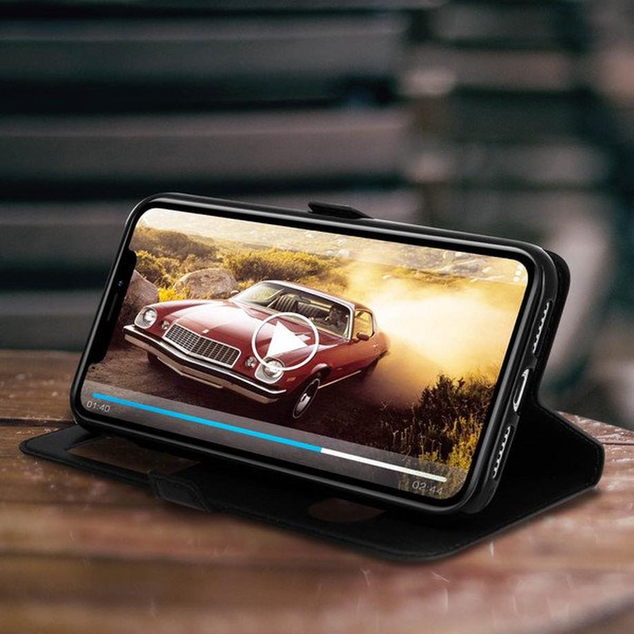 Avizar  Étui Flip Cover Stand vidéo iPhone XR 