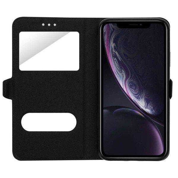 Avizar  Custodia Finestre iPhone XR Nera 