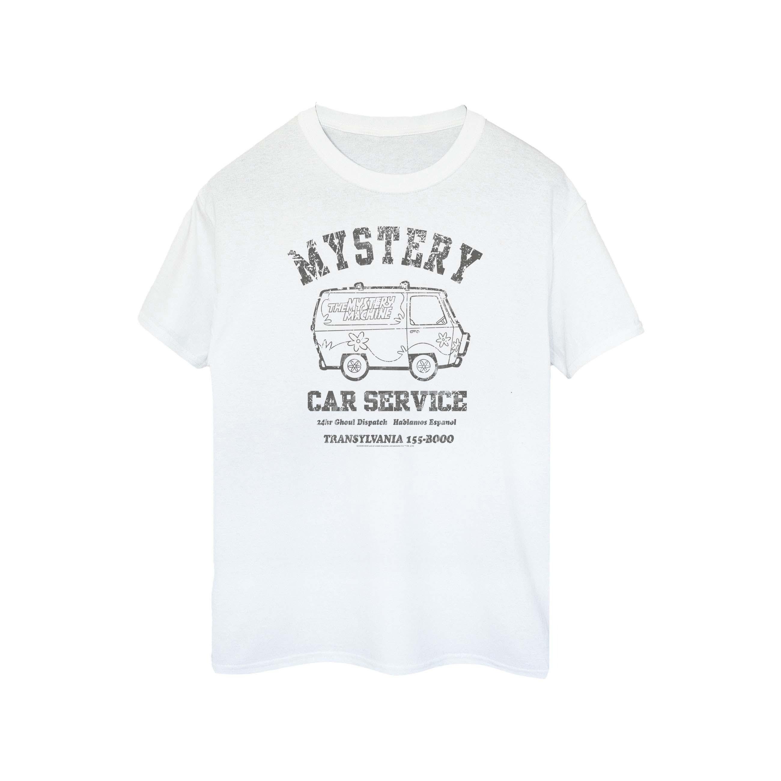 Image of Mystery Car Service Tshirt Damen Weiss XL
