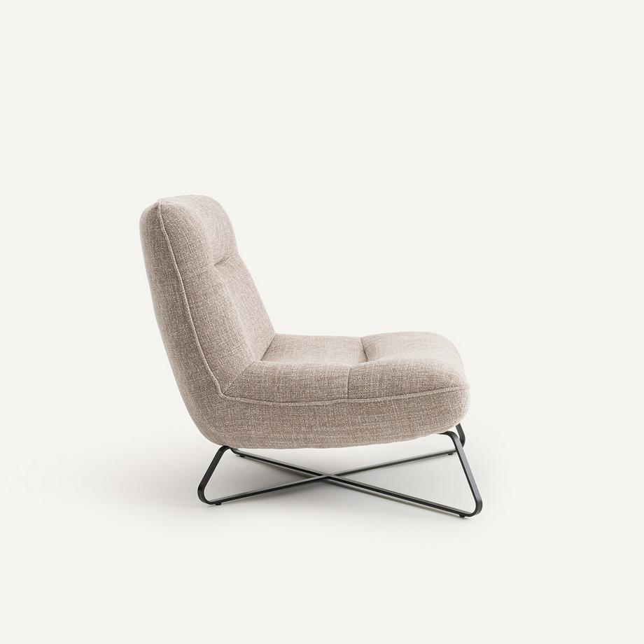 AM.PM Fauteuil en tissu texturé chiné  