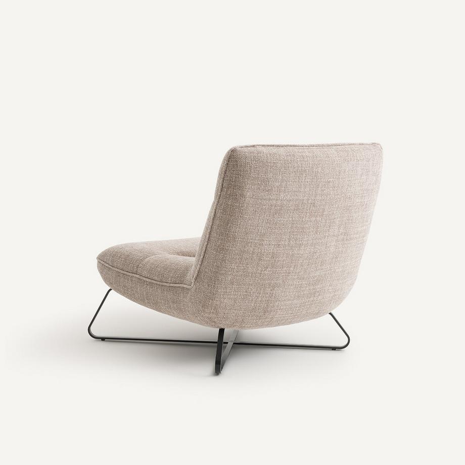 AM.PM Fauteuil en tissu texturé chiné  