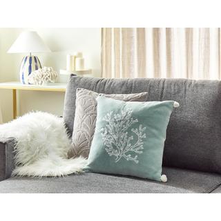 Beliani Coussin en Velours Moderne NORI  