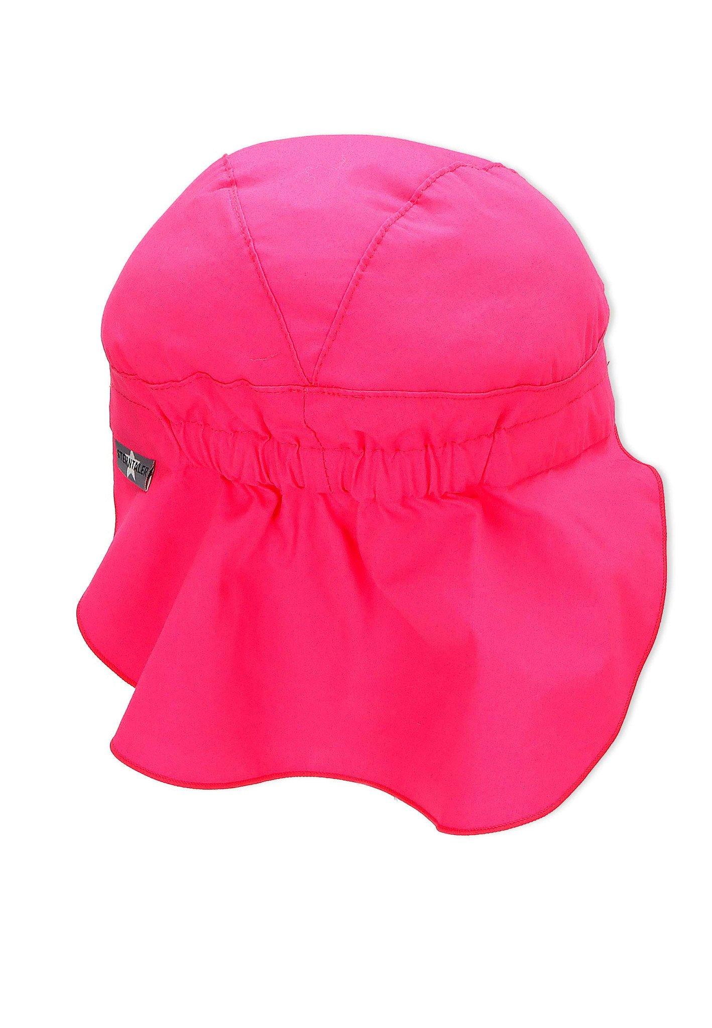 Sterntaler  Mädchen Schirmmütze mit Nackenschutz magenta UV50+ 