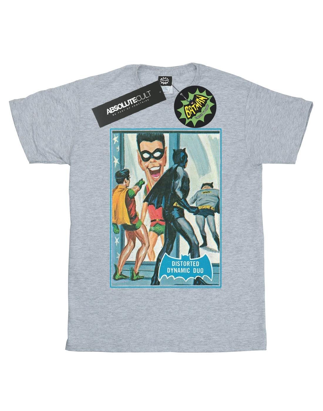 Image of Batman Tv Series Dynamic Duo Tshirt Damen Grau M