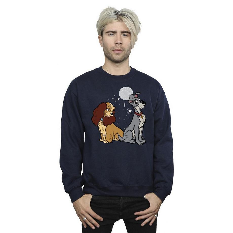 Disney Lady And The Tramp Rundhals-Sweatshirt  