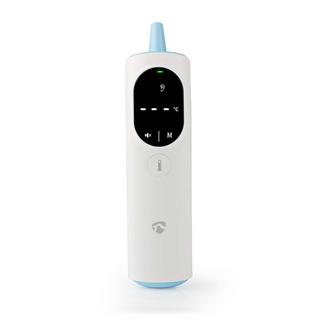 Nedis  SmartLife Infraröd Thermometer | LED Anzeige | Öra / Pannan | Vit 