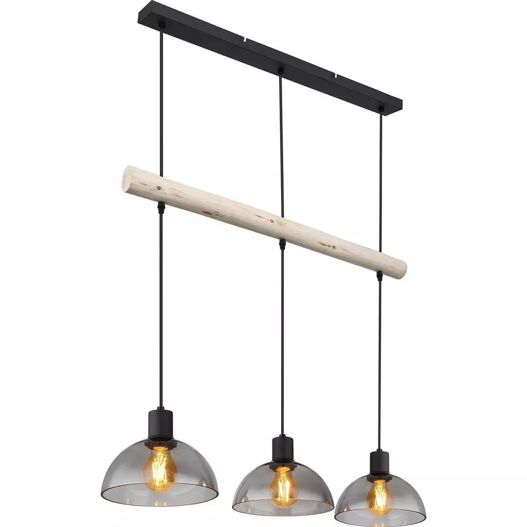 mutoni light – Hängeleuchte Lindi Metall matt 3xE27, One Size