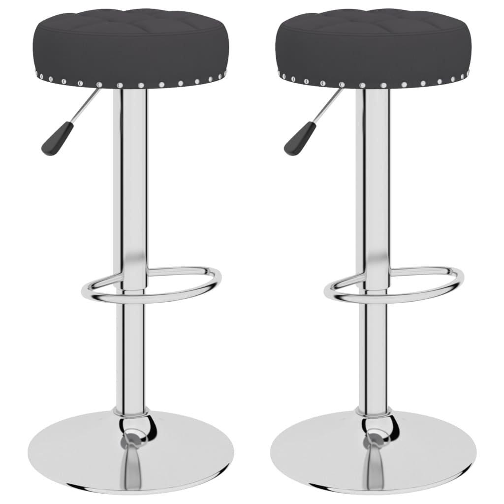 VidaXL Tabouret de bar tissu  