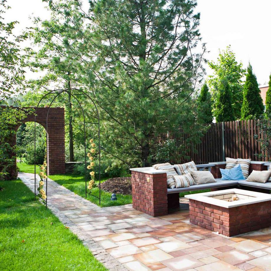 B2X  Runder Rosenbogen in Schwarz 