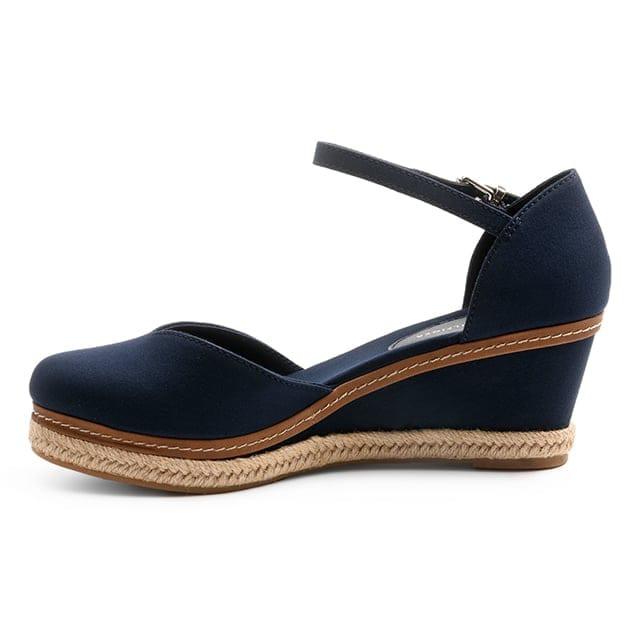 TOMMY HILFIGER  BASIC CLOSED TOE MID WEDGE 