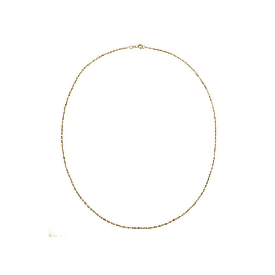 Kuzzoi  Halskette  Kordelkette Gedreht Twisted 925 Silber 