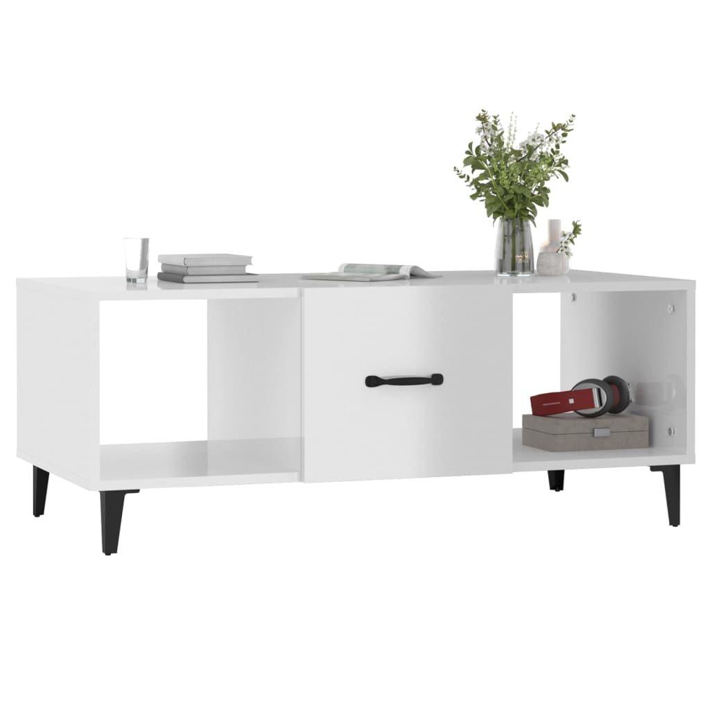 VidaXL Table basse bois d'ingénierie  