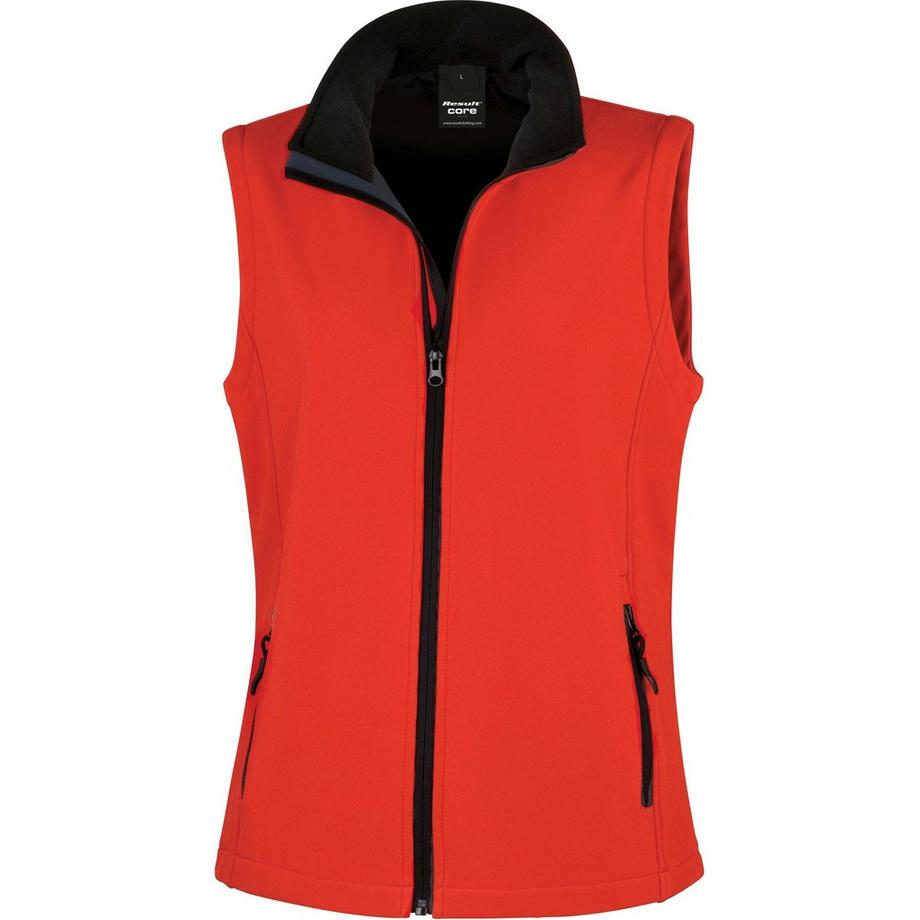 Result Ärmellose Softshell Jacke  