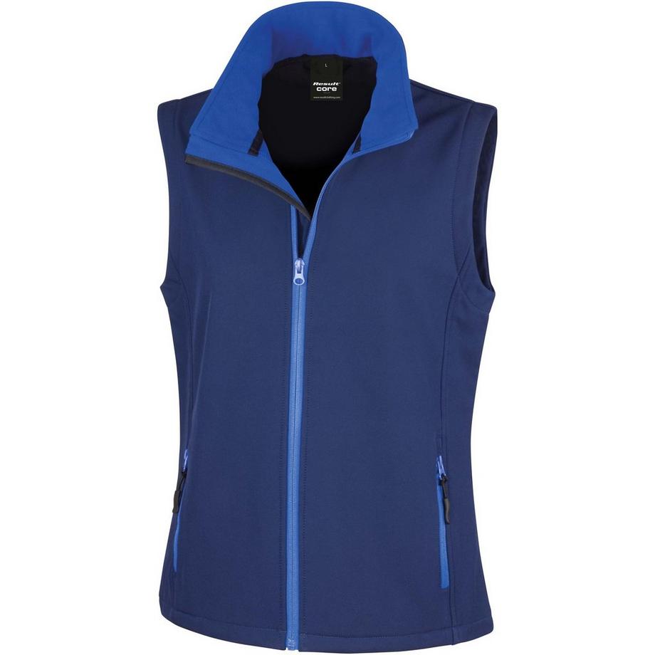 Result Ärmellose Softshell Jacke  