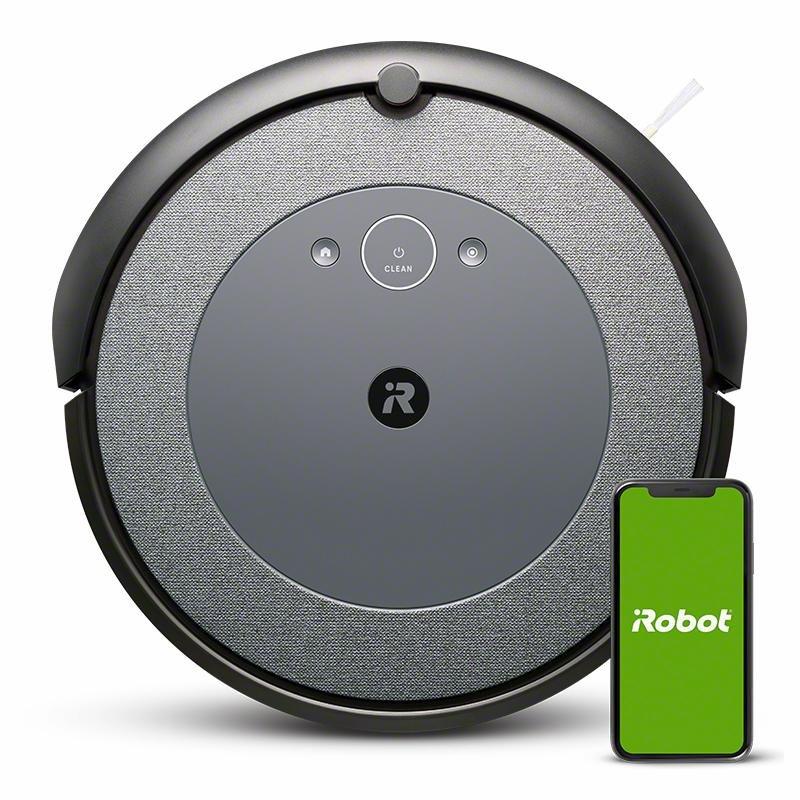 Image of Roomba i5 Roboter-Staubsauger Beutellos Hellgrau Roomba i5 Roboter-Staubsauger Beutellos Hellgrau