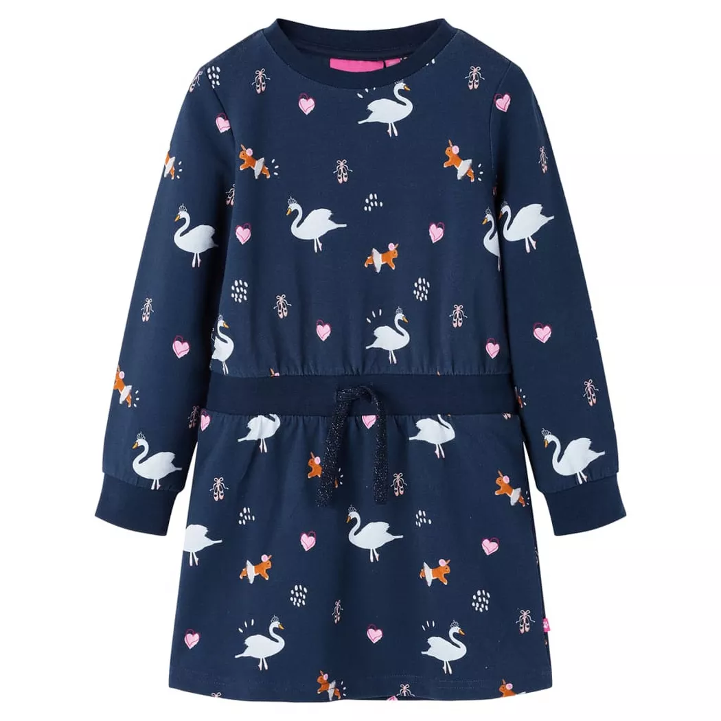 VidaXL - Kinderkleid gewebe, One Size, Blau