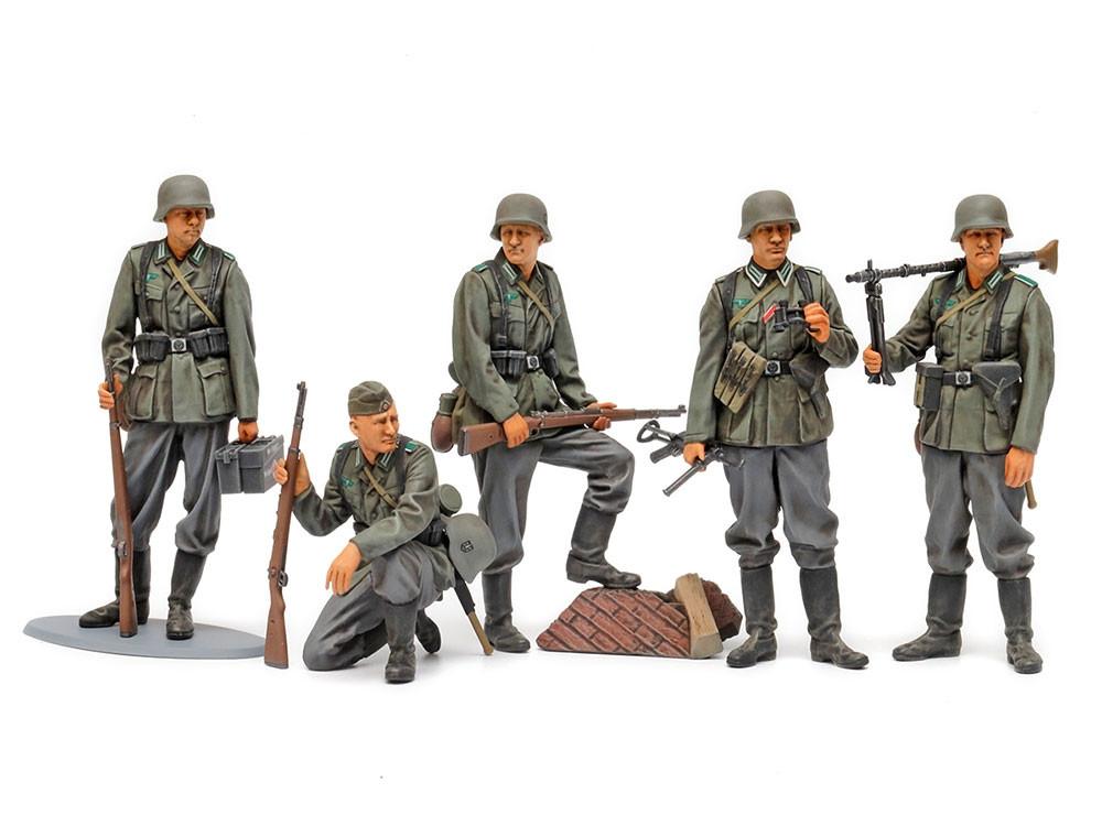 Image of German Infantry Set Maßstabsgetreue Modell Ersatzteil & Zubehör Soldaten Unisex Grau
