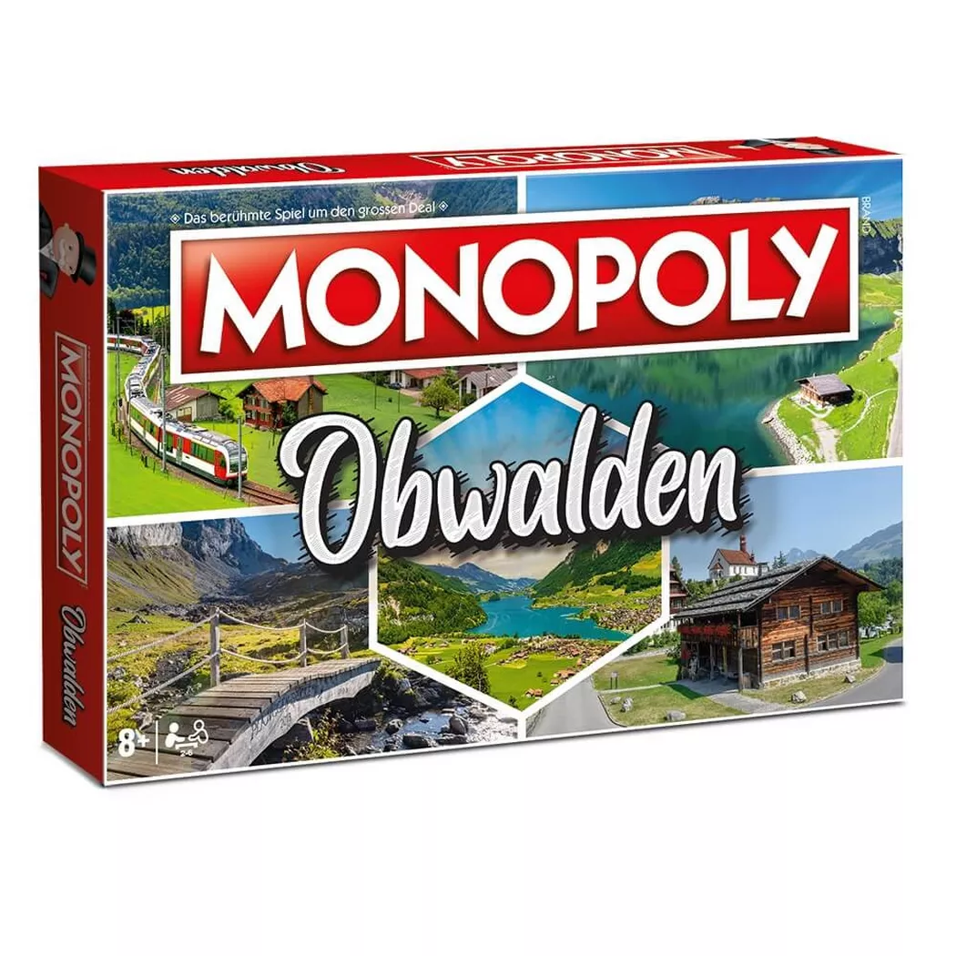 Hasbro - Monopoly Obwalden, Multicolor