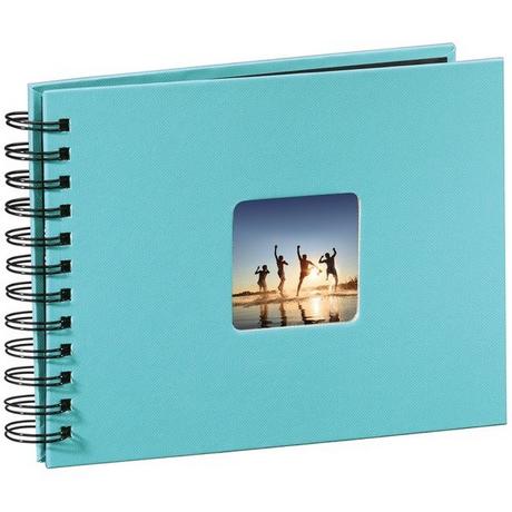 hama HAMA Spiralalbum Fine Art 113673 240x170mm, türkis 25 Blatt  