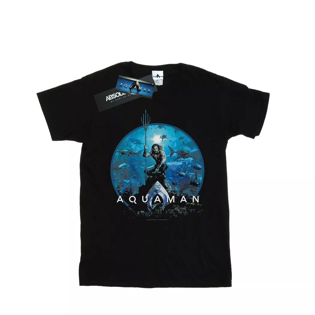 DC COMICS - TShirt, für Damen, Schwarz, Größe XL
