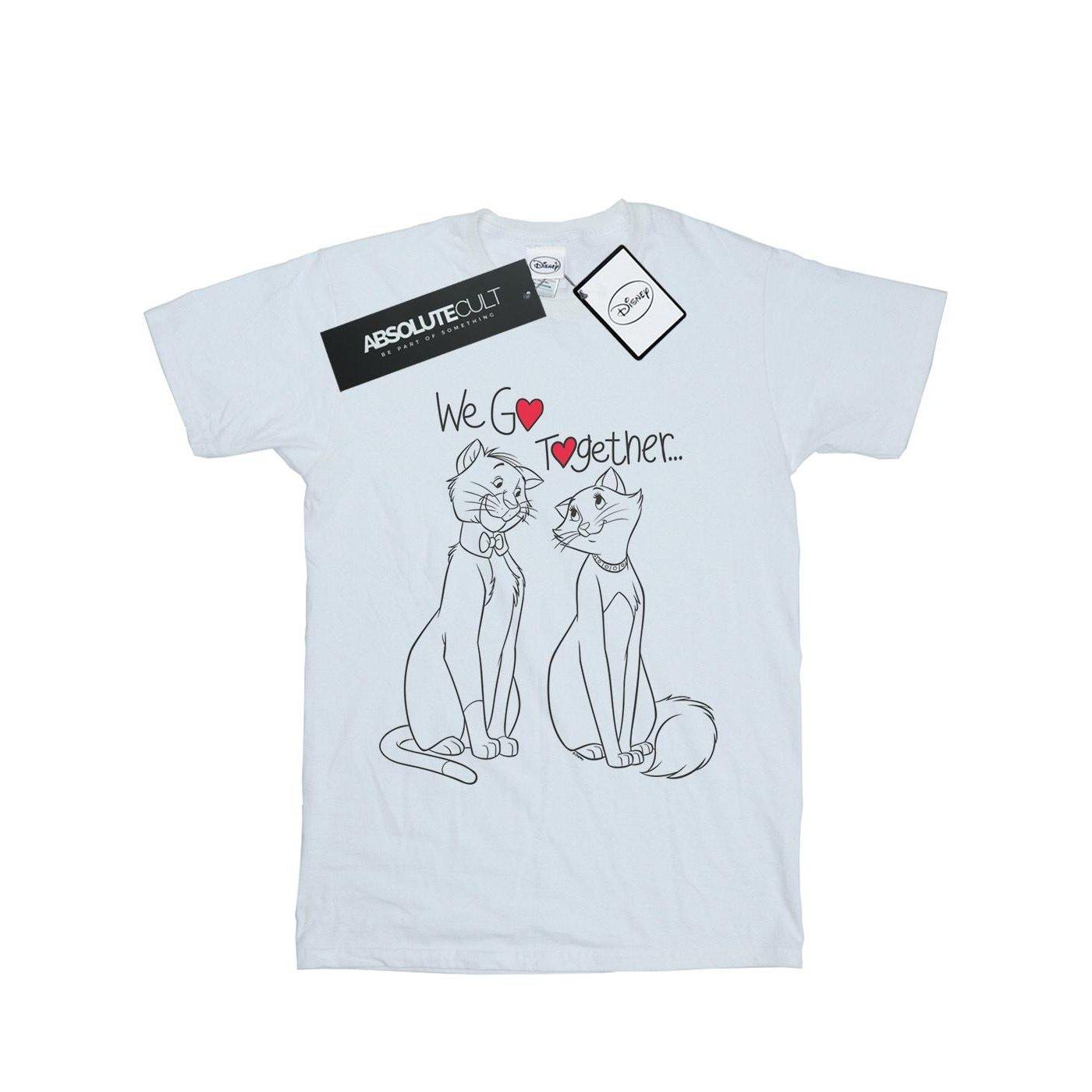 Image of Aristocats We Go Together Tshirt Unisex Weiss 128