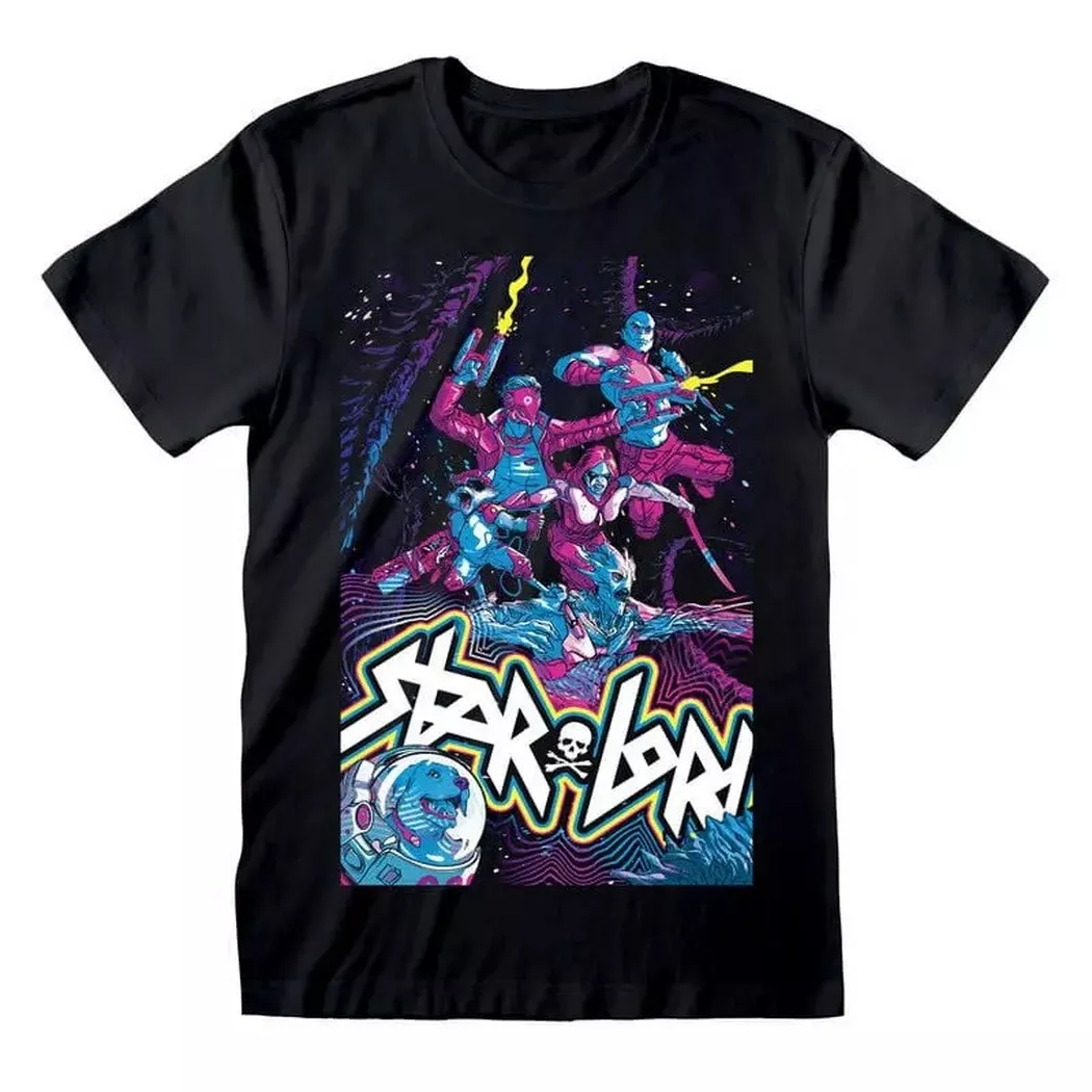 Heroes - T-shirt - Guardians of the Galaxy - VideoGame, für Damen, Multicolor, Größe XL