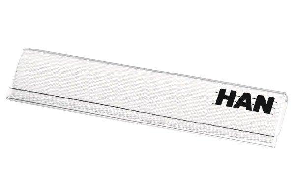 HAN HAN Briefkorb Clip 60x13mm 1021 transparent 10 Stück  