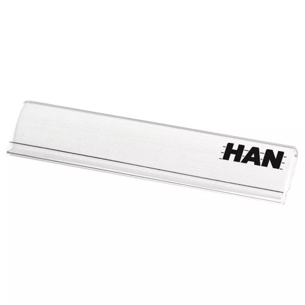 HAN -  Briefkorb Clip 60x13mm 1021 transparent 10 Stück, 21cm