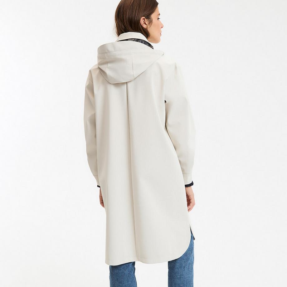 La Redoute Collections Signature Prisca Oversized Regenmantel mit abnehmbarer Kapuze  