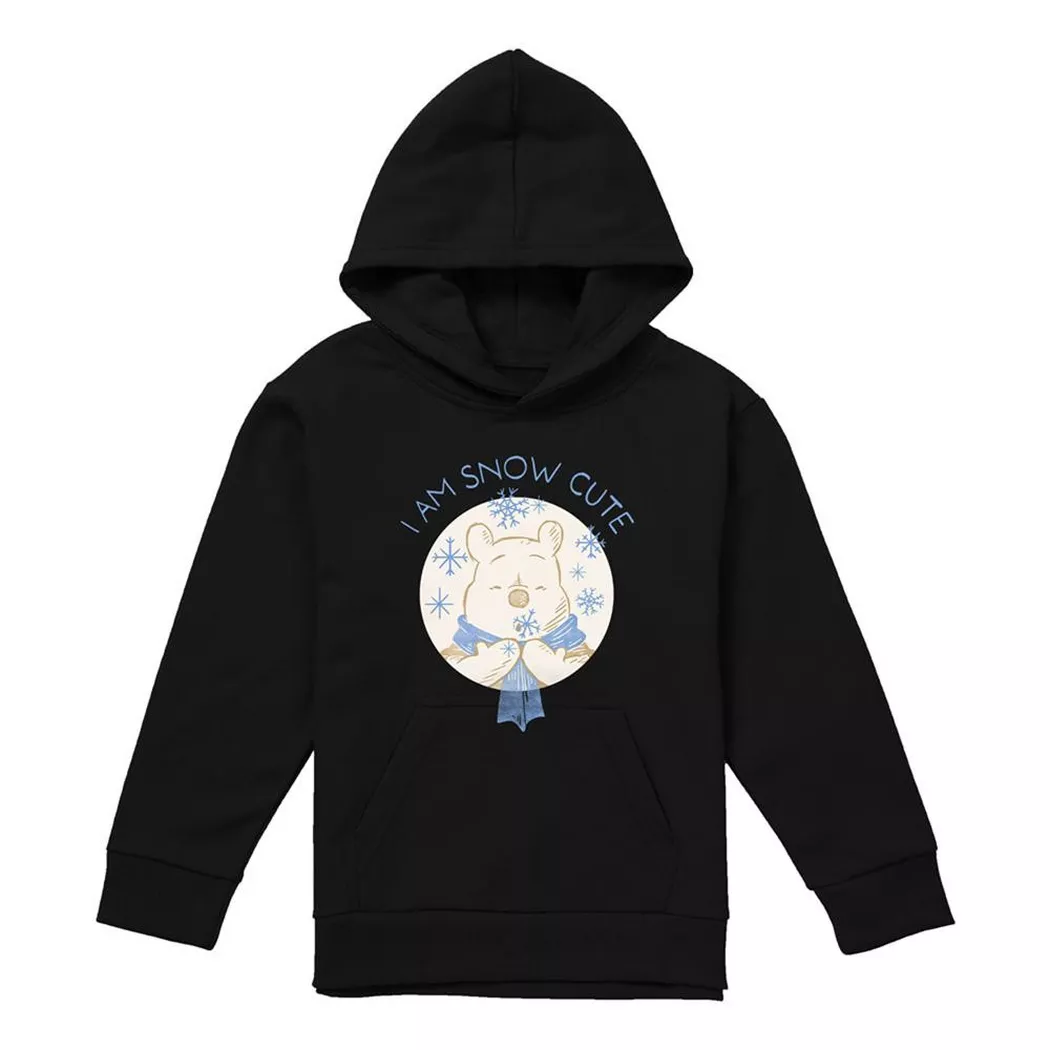 Winnie the Pooh - I Am Snow Cute Kapuzenpullover, Meliert, 152-158, Taubengrau