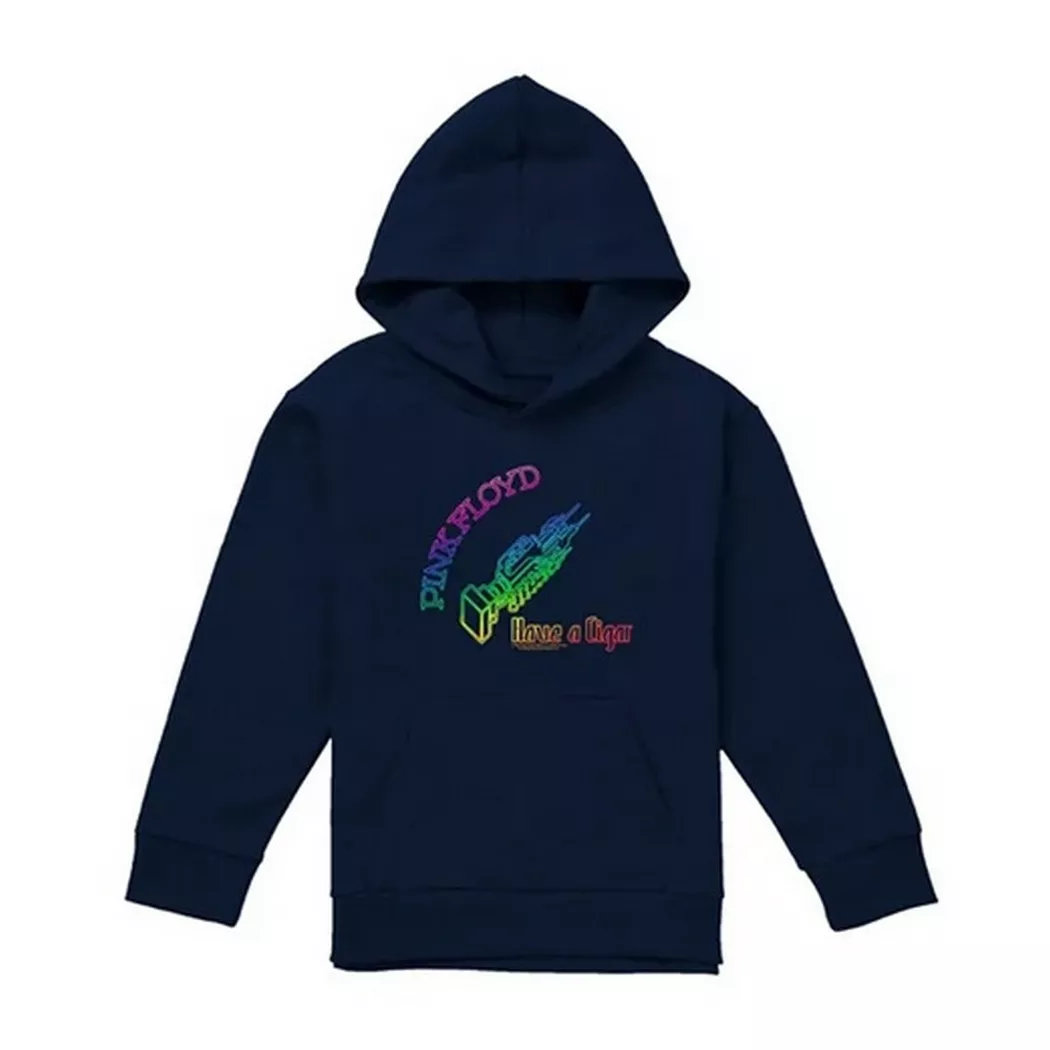 Pink Floyd - Have A Cigar Kapuzenpullover, 128, Marine