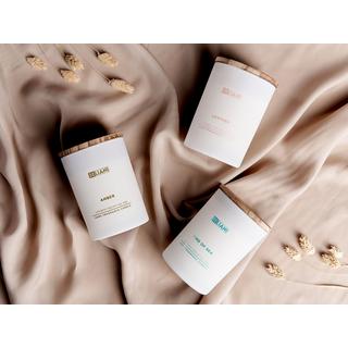 Beliani Lot de 3 bougies parfumées en Cire de soja SIMPLICITY  