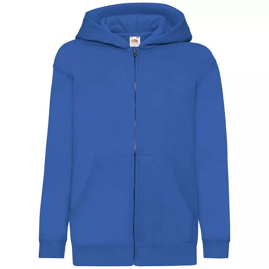 Fruit of the Loom - Sweatshirt, mit Kapuze, 170, Königsblau