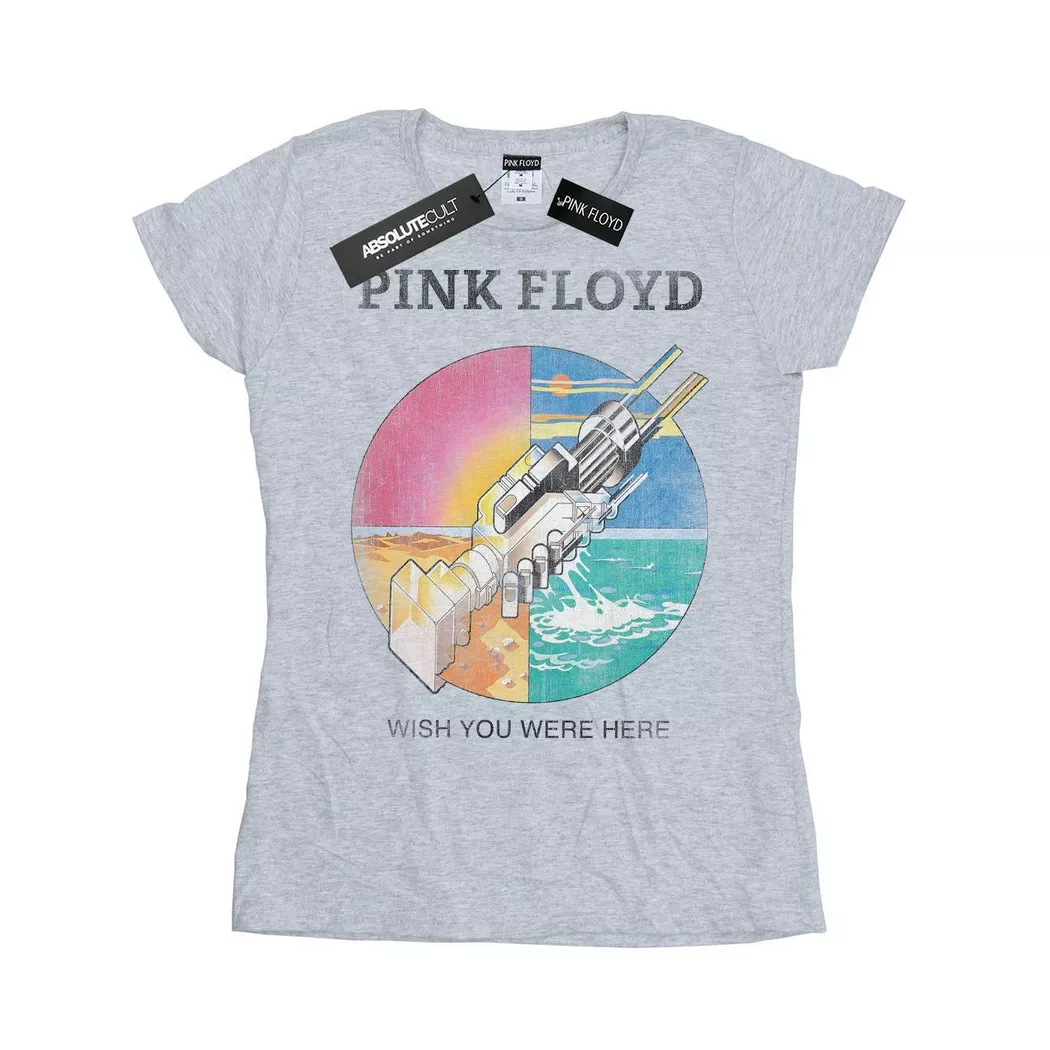 Pink Floyd - Wish You Were Here TShirt, für Damen, Grau, Größe M