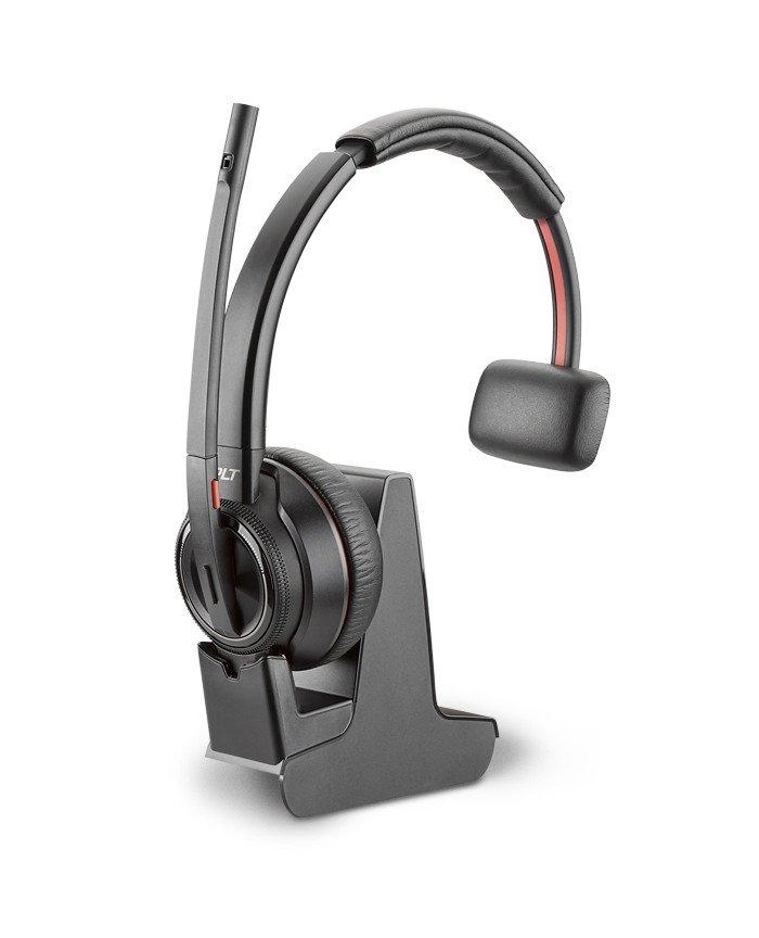 Poly  POLY W8210 Casque Sans fil Arceau Bureau/Centre d'appels Bluetooth Noir 