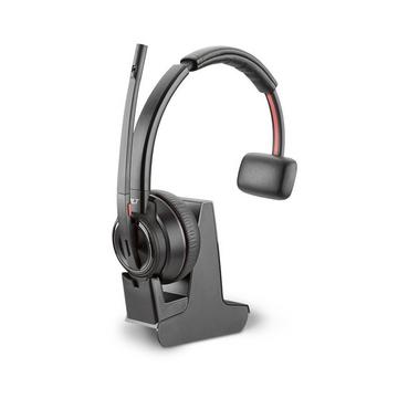 POLY W8210 Casque Sans fil Arceau Bureau/Centre d'appels Bluetooth Noir