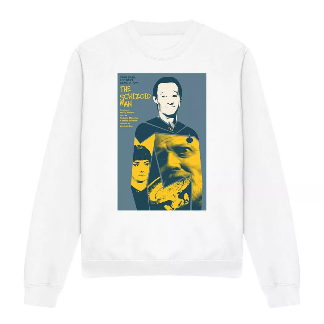 Star Trek - The Next Generation Season 2 Episode 6 SweaT-Shirt, für Damen, Weiss, Größe M