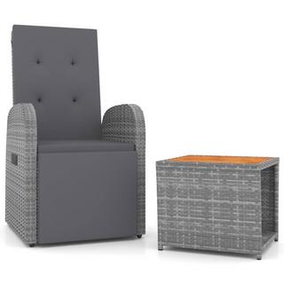 VidaXL set mobili da giardino Polirattan  