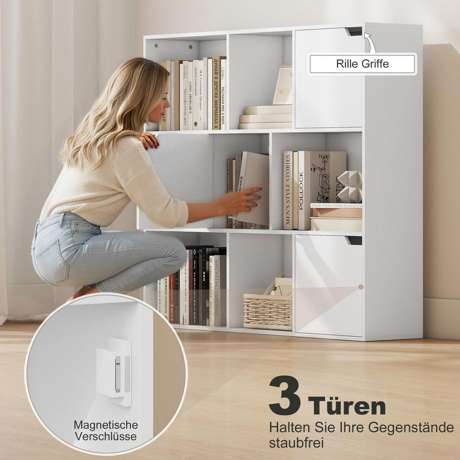HOMCOM Bücherregal  