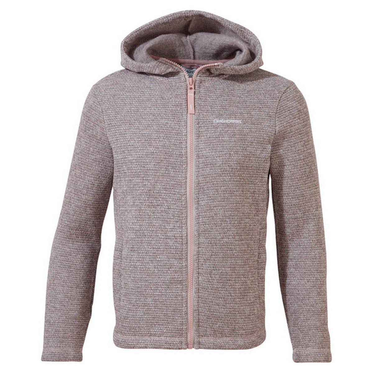 Image of Shiloh Fleecejacke Mit Kapuze Jungen Altrosa 128