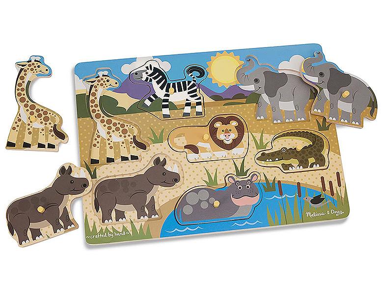 Melissa & Doug  Puzzle Safari 