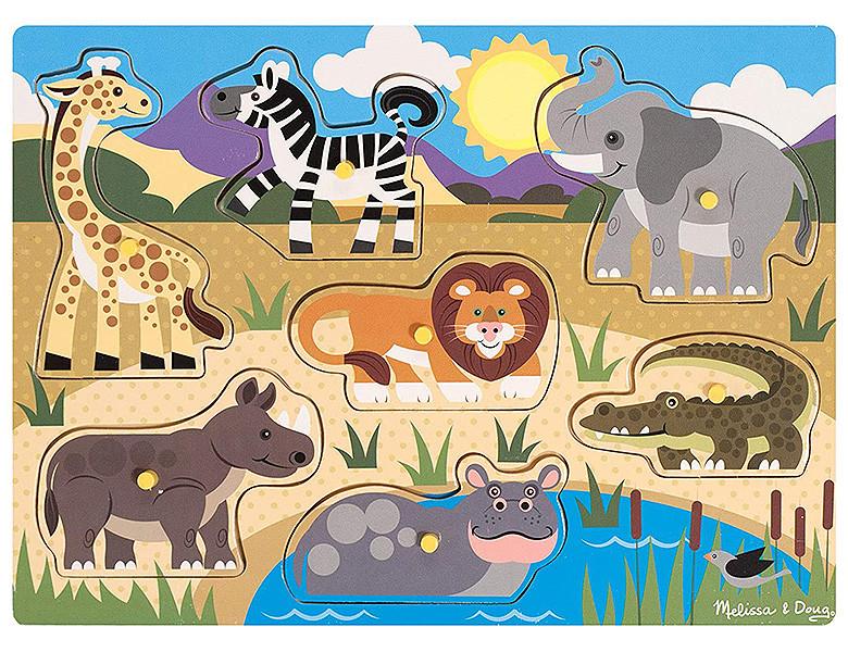 Melissa & Doug  Puzzle Safari 