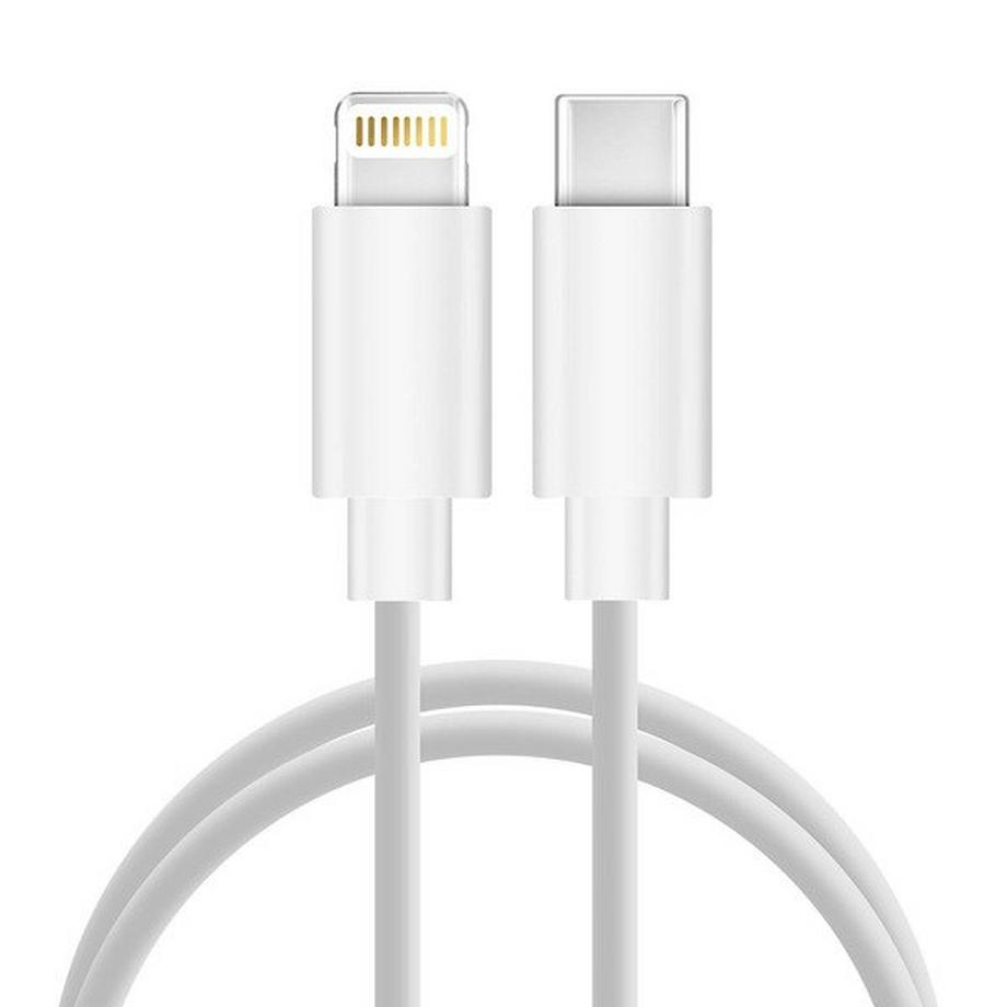 Avizar  Câble USB-C vers Lightning Blanc 2m 