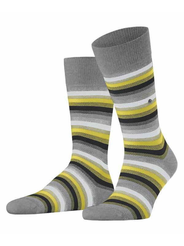 Burlington  Chaussettes Organic Stripe 